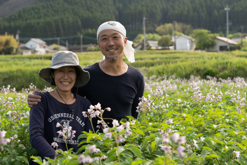 さと農園　佐藤貴紀さん・麻由子さん　茨城からIターン